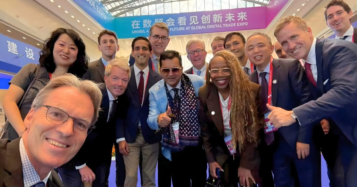 Group photo of U.S. Business Delegation in China